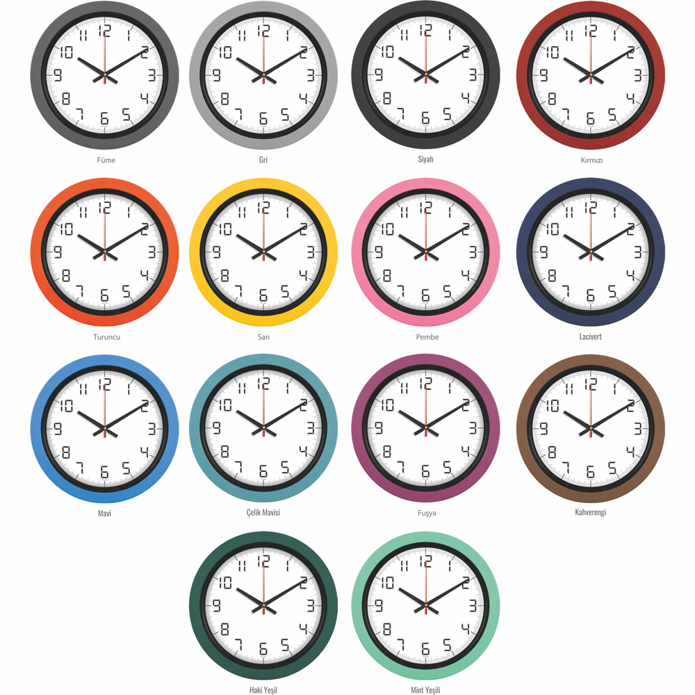 Duvar Saatleri (40 cm)